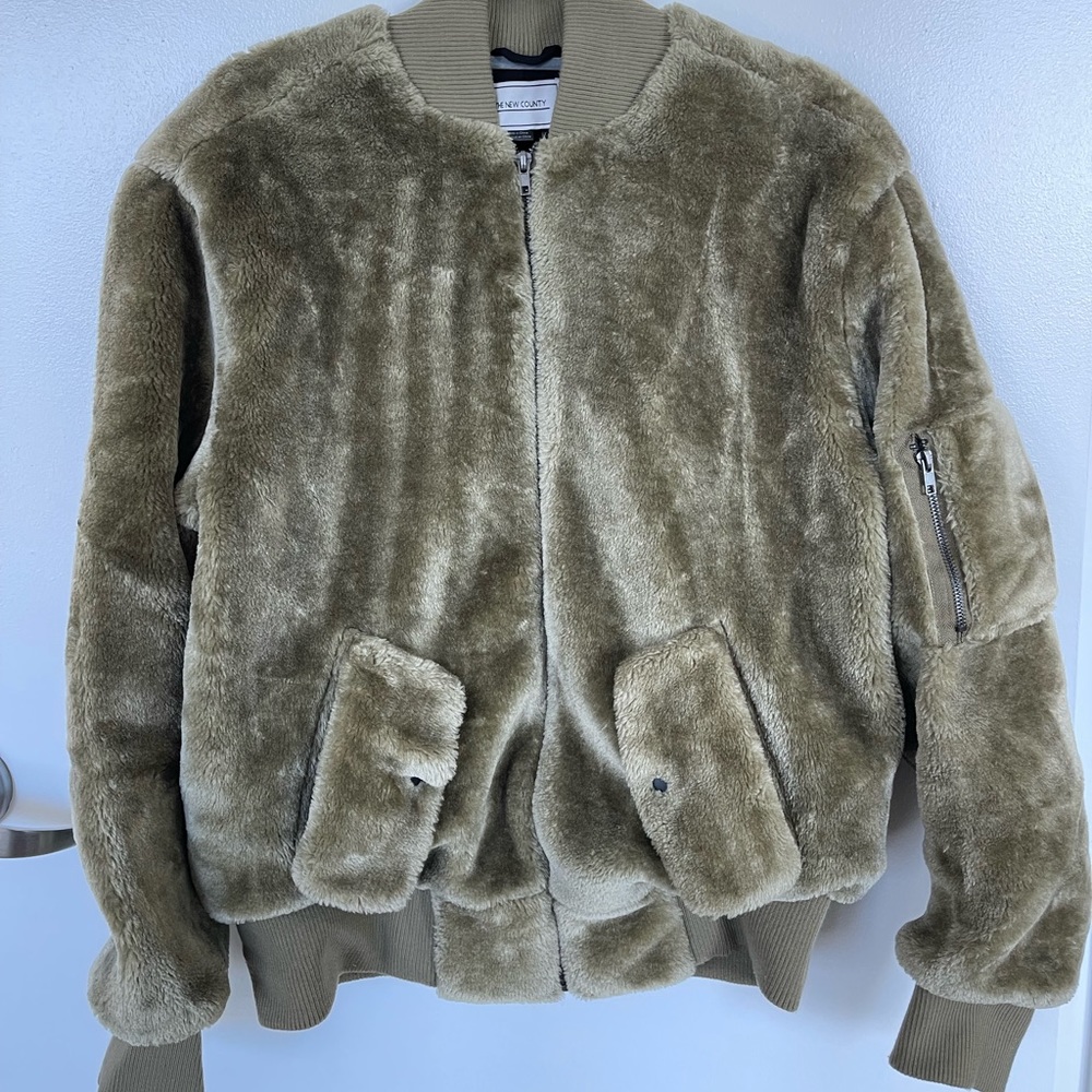 The New County Green Teddy Bomber